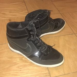 Nike healed sneakers